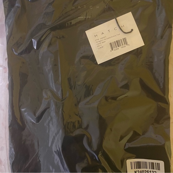 Hatch Maternity New Size 0 X Small Back In The Game Nursing Tank Black Designer - Picture 4 of 6